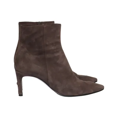 Heeled boots (Gray) from Enrico Antinori Leather