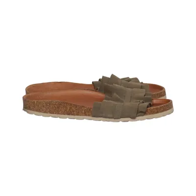 Sandaler (Grøn) fra Verbenas Læder