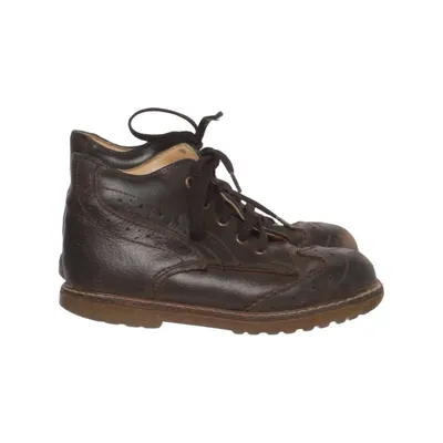 Bottes à lacets (Marron) de Däumling Cuir