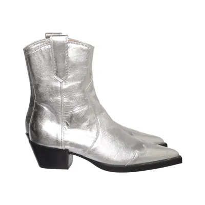 Boots (Silver) from Copenhagen Studios Leather