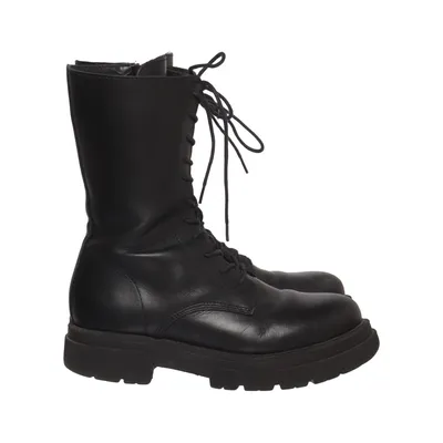 Bottes à lacets (Noir) de Shoe Biz