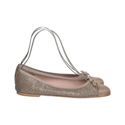 Ballerines (Or) de Pretty Ballerinas Cuir