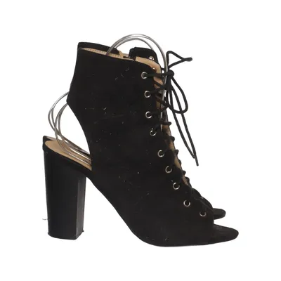High heel sandals (Black) from C'M Paris