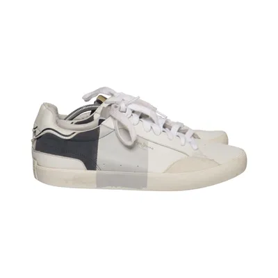 Sneakers (Wit, Grijs, Blauw) van Pepe Jeans Leer