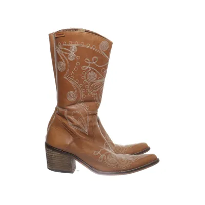 Cowboyboots (Brun) från Sixtyseven