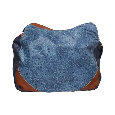Shoulder-bag (Blue, Brown) from Handmade