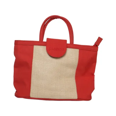 Håndtaske (Rød, Beige) fra Clarins