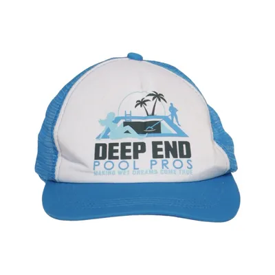 Trucker cap (Blue, White) from Spirit Cotton, Polyester