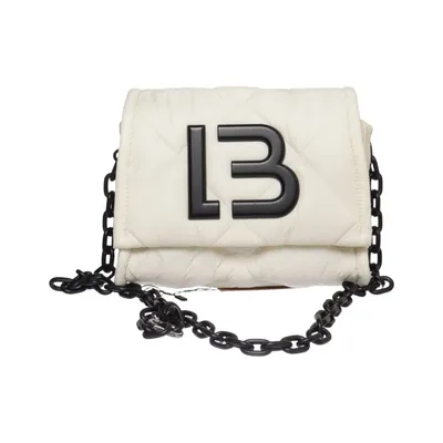 Skuldertaske (Hvid) fra Bimba y Lola Læder, Polyester