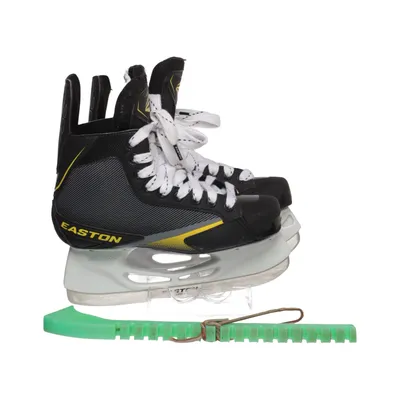 Patins à glace (Noir, Jaune) de Easton