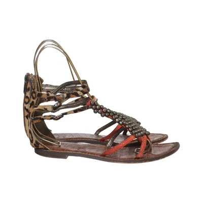 Sandales (Marron, Rouge) de Sam Edelman
