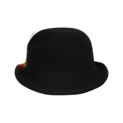 Fedora hat (Black, Multicolored) from Jaxon & James Wool