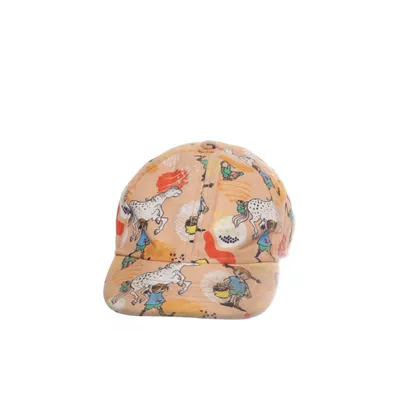 Baseballkeps (Orange, Flerfärgad) från Pippi Långstrump Polyester