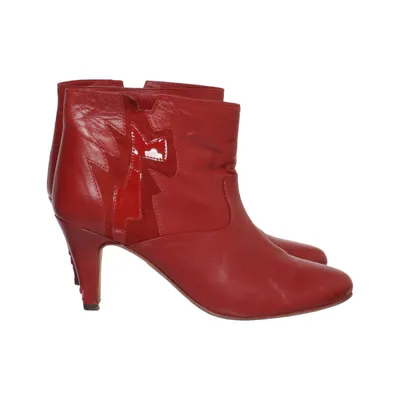 Bottes à talons (Rouge) de Akira Cuir