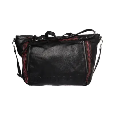 Skuldertaske (Sort, Flerfarvet) fra Desigual Polyester, Polyurethan