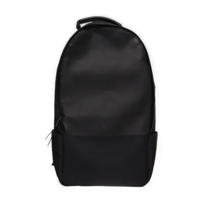 Backpack (Black) from Rains Polyester, Polyurethane