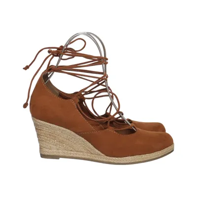 Chaussure compensées (Marron) de Marco Tozzi Cuir