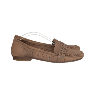 Loafers (Beige) from Rieker Antistress Leather