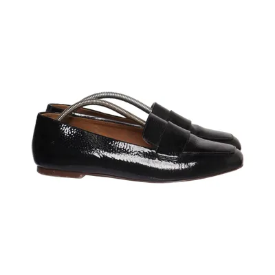 Loafers (Zwart) van Geox Leer