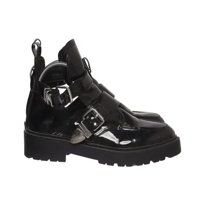 Enkellaarzen (Zwart) van NLY Shoes