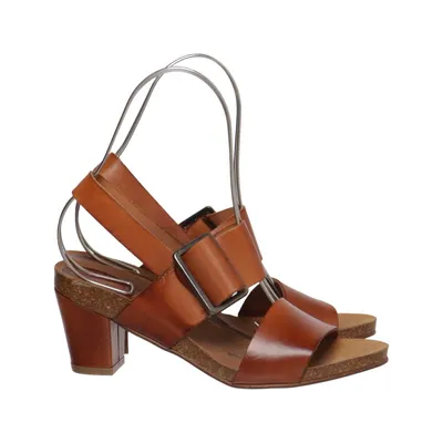 Sandaletten (Bruin) van Pavement Leer
