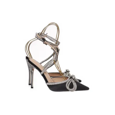Sandaletter (Svart, Silverfärgad) från Public Desire