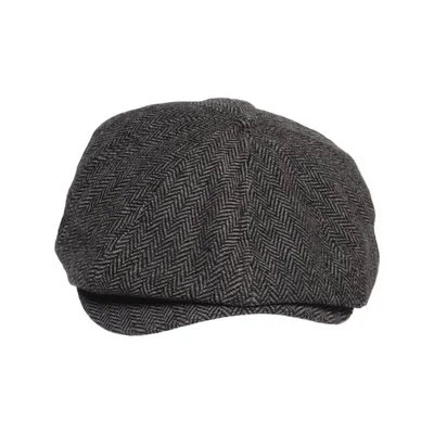 Flat cap (Svart, Grå) från Brixton Polyester, Ull