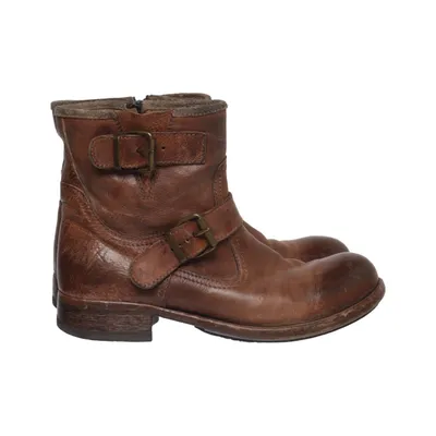 Ankle boots (Brown) from Moma