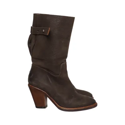 Heeled boots (Brown) from Shabbies
