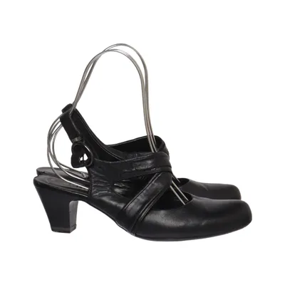 Sandales à talons hauts (Noir) de Jana Cuir