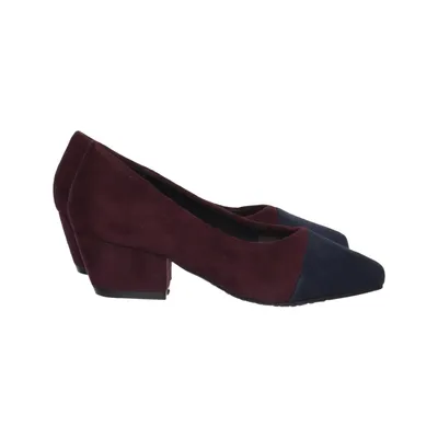 Pumps (Purple, Blue) from Andres Machado Faux suede, Leather