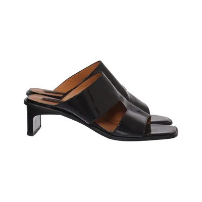 Mules (Noir) de Novita Cuir