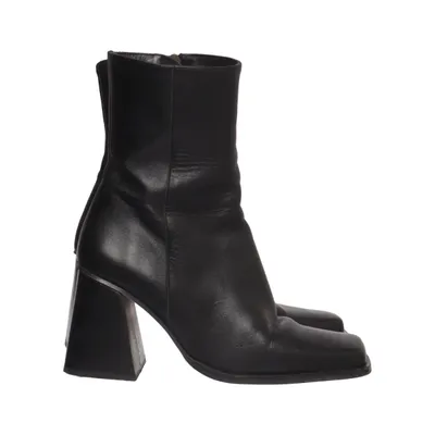 Heeled boots (Black) from Feners Leather