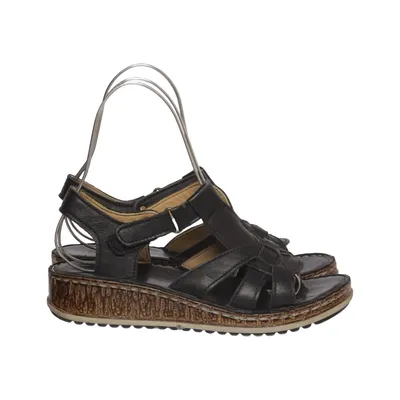 Sandales (Noir) de Charlotte of Sweden Cuir