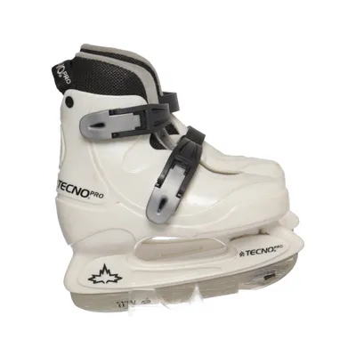 Patins à glace (Blanc, Noir) de Tecno