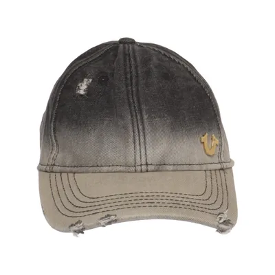 Baseballkasket (Sort, Grå) fra True Religion Bomuld