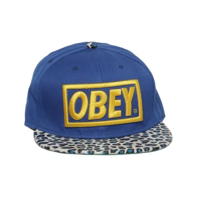 Baseball cap (Blue, Yellow, Multicolored) from Obey