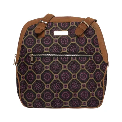 Håndtaske (Brun, Lilla, Sort) fra Holly & Whyte by Lindex Polyamid, Polyester