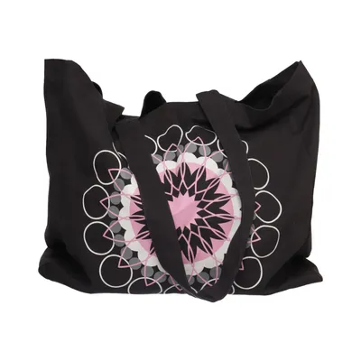 Canvas bag (Gray, Pink, White) from Me&i Cotton