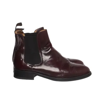 Chelsea boots (Röd) från Novita Skinn