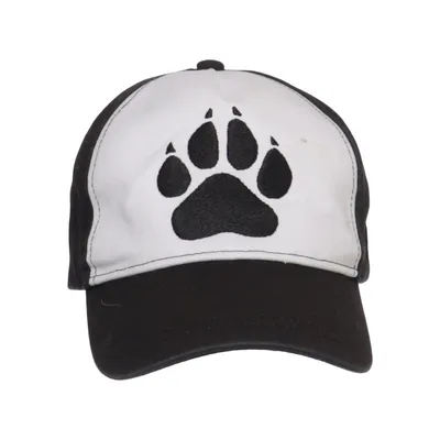 Baseball cap (Black, White) from Kolmården Organic cotton