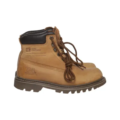 Laced boots (Brown) from Cat Leather