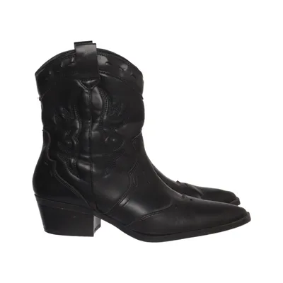 Cowboyboots (Svart) från Stradivarius