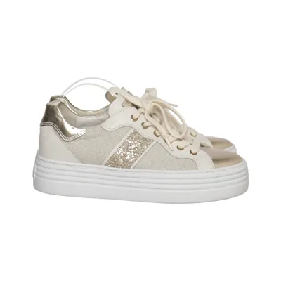Sneakers (White, Gold) from Nero Giardini
