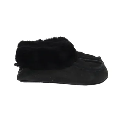 Chaussons (Gris) de Mjuka Fausse fourrure, Suédine