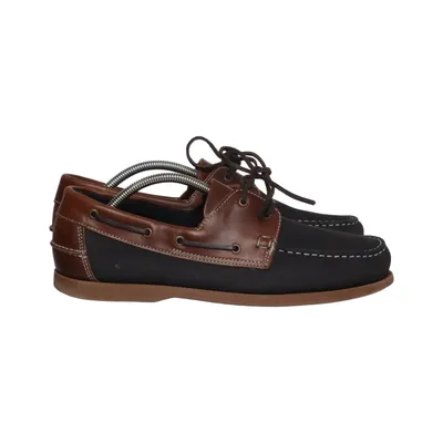 Boat shoes (Blue, Brown) from Charles Tyrwhitt Leather