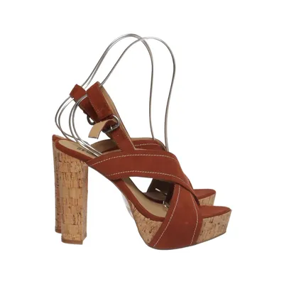 Sandales à talons hauts (Marron) de Donna Girl