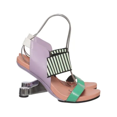 Sandaletten (Lila, Groen, Meerkleurig) van United Nude