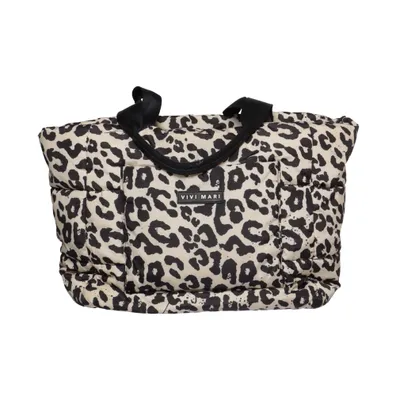 Handbag (Beige, Black) from Vivi Mari