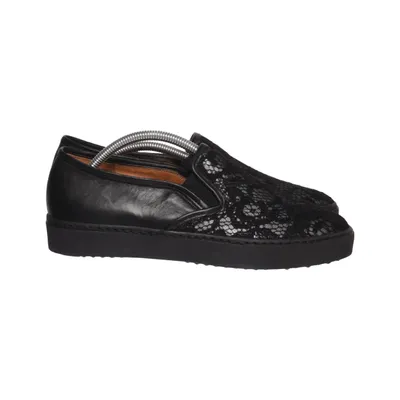 Chaussures d'été en toile (Noir) de Rylko Cuir